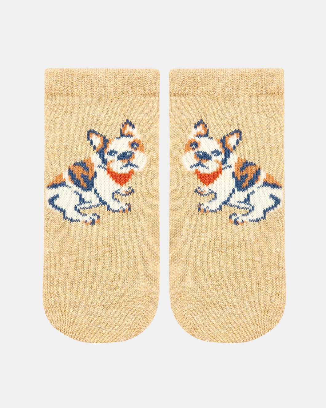 Frenchie | Organic Socks Ankle Jacquard