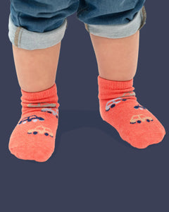 Racer | Organic Socks Ankle Jacquard