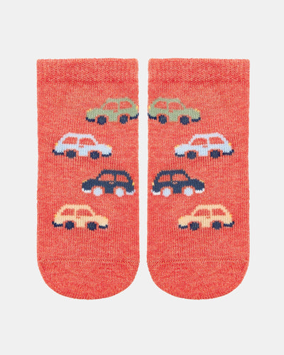 Racer | Organic Socks Ankle Jacquard