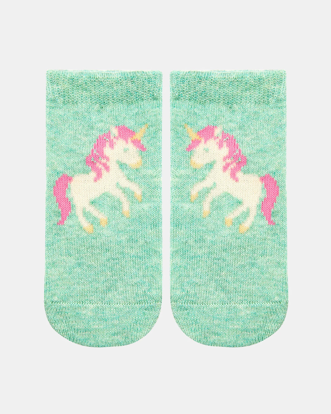 Unicorn | Organic Socks Ankle Jacquard