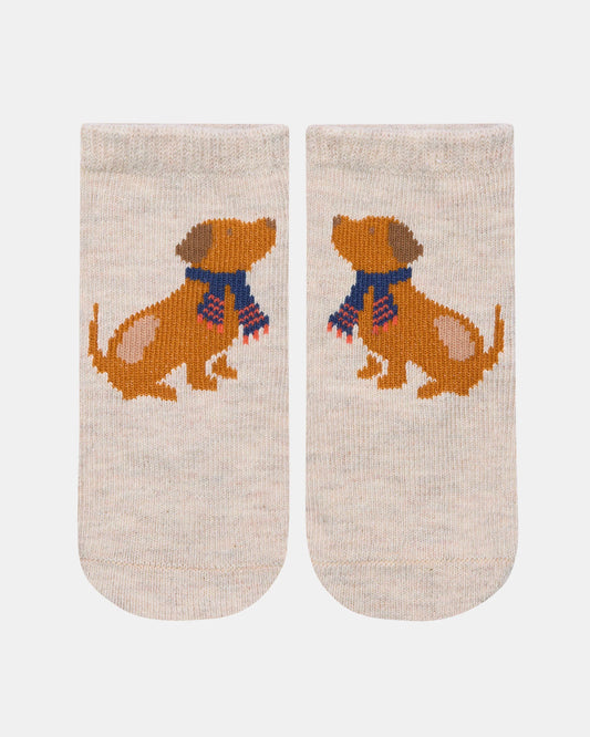 Puppy Organic Socks Ankle Jacquard