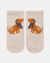 Load image into Gallery viewer, Puppy Organic Socks Ankle Jacquard