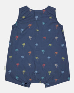 Romper Banjo | Palm Midnight