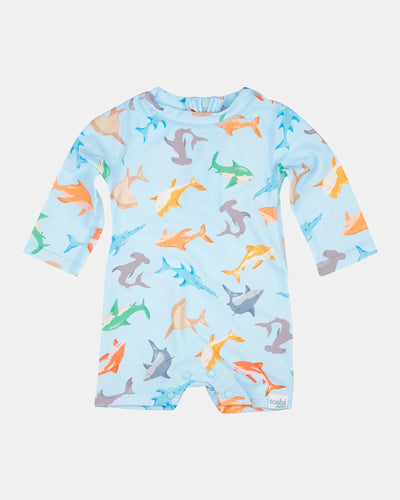 Swim Baby Onesie LS Classic | Sharky