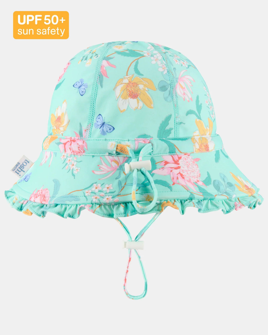 Swim Bell Hat Ripple | Waratah Mint