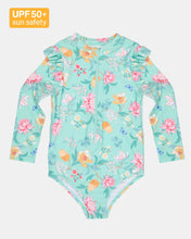 Load image into Gallery viewer, Swim Bodysuit Ripple | Waratah Mint