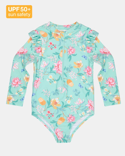 Swim Bodysuit Ripple | Waratah Mint