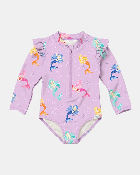 Swim Bodysuit Twinkle Princess Mermaid UPF 50+