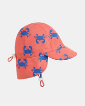 Load image into Gallery viewer, Swim Flap Cap Pirate Mud Crabs UPF 50+