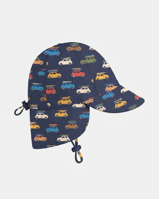 Swim Flap Cap Pirate Wave Buggies UPF 50+