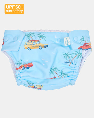 Swim Nappy Paradise | Swell Seekers Sky