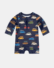 Load image into Gallery viewer, Swim Onesie L/S Pirate Wave Buggies UPF 50+