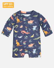 Load image into Gallery viewer, Swim Onesie L/S Splash | Kakadu Moonlight