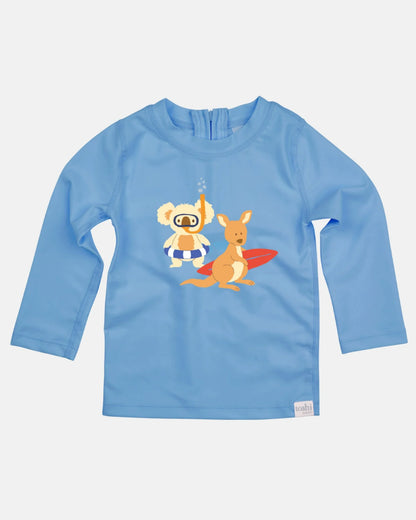 Swim Rashie L/S Pirate Beach Buddies UPF 50+