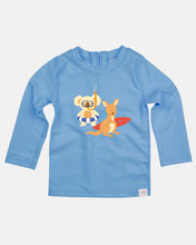 Load image into Gallery viewer, Swim Rashie L/S Pirate Beach Buddies UPF 50+