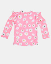 Load image into Gallery viewer, Swim Rashie L/S Ripple | Daisy Watermelon
