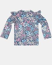 Load image into Gallery viewer, Swim Rashie L/S Ripple | Wattle Dusk