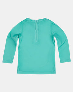 Swim Rashie L/S Splash | Congo Seagrass