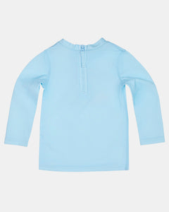 Swim Rashie L/S Splash | Swell Seekers Sky