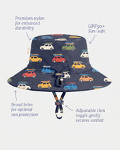 Load image into Gallery viewer, Swim Sunhat Pirate Wave Buggies UPF 50+