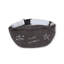 Load image into Gallery viewer, Fishy Business Treasure Bag - Ash