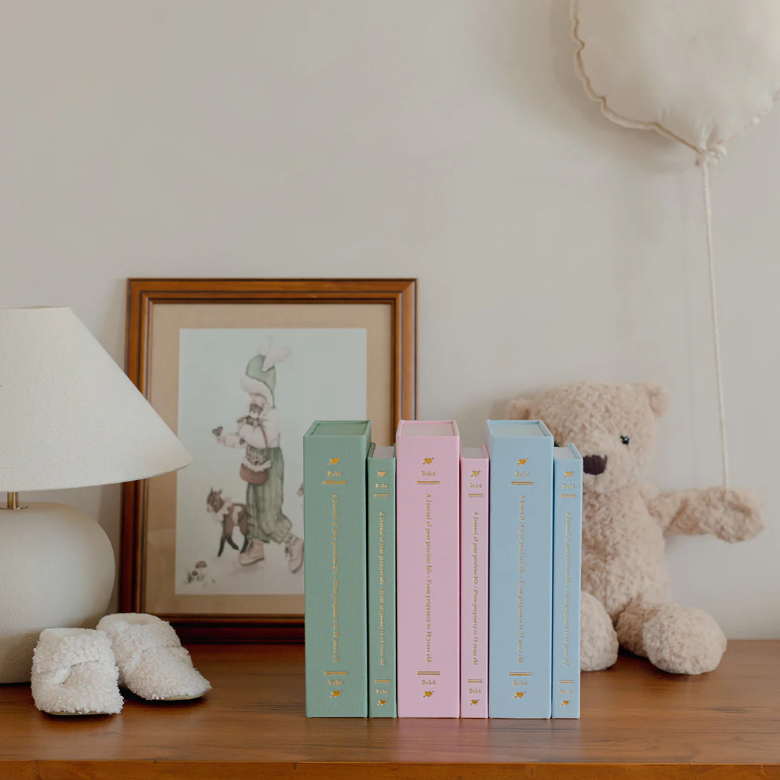 Bebé Baby Book With Keepsake Box And Pen