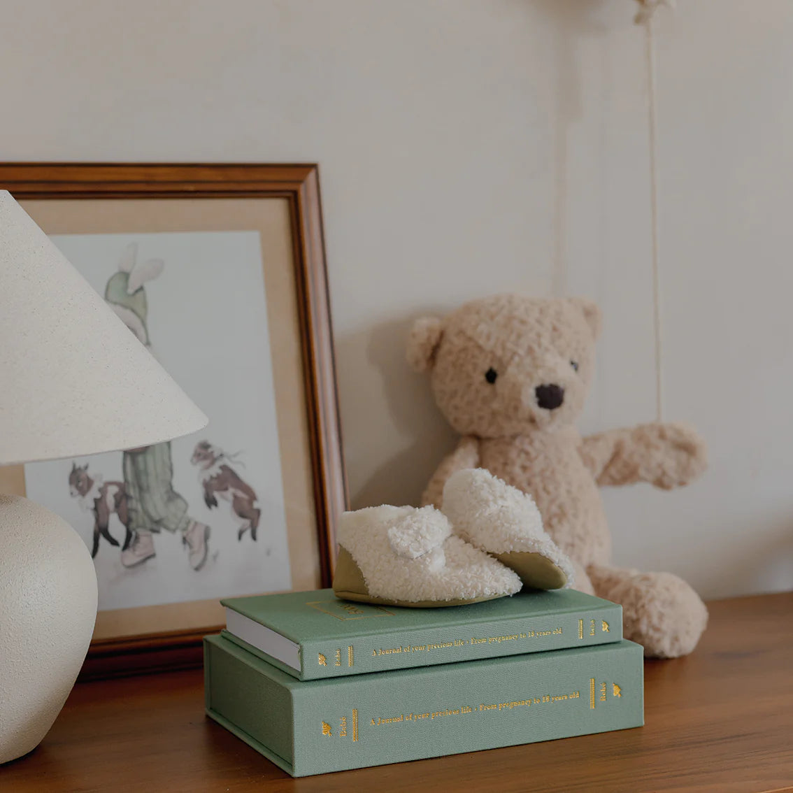 Bebé Baby Book With Keepsake Box And Pen