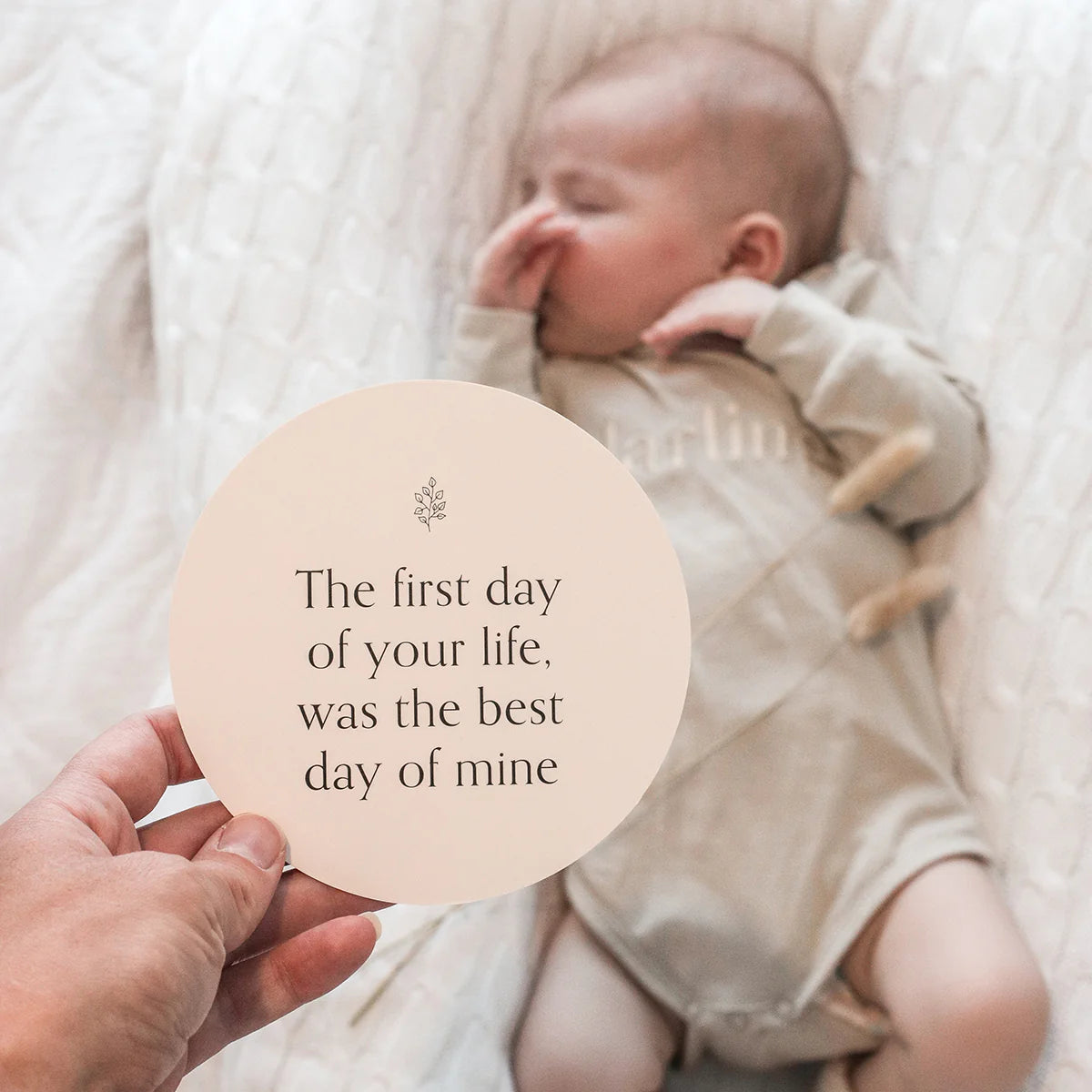 Baby Milestone Cards