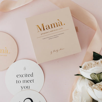 Pregnancy Milestone Cards