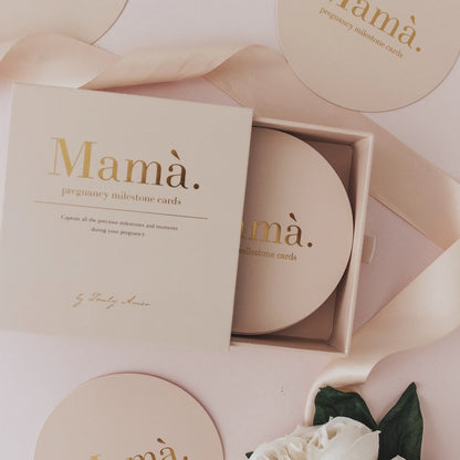 Pregnancy Milestone Cards