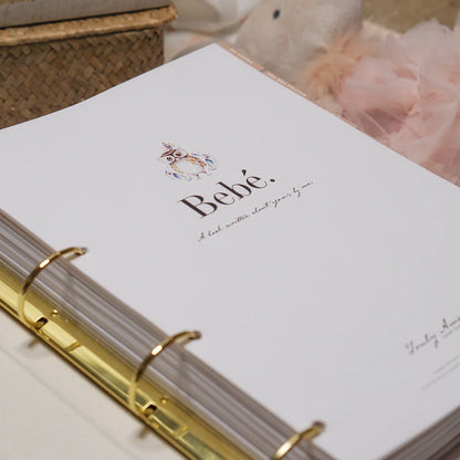 Bebé Baby Journal | Keepsake Binder