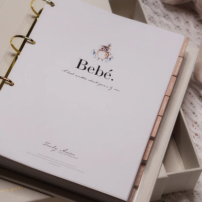 Bebé Baby Journal | Keepsake Binder