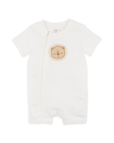 Billie Lion Organic SS Zipsuit