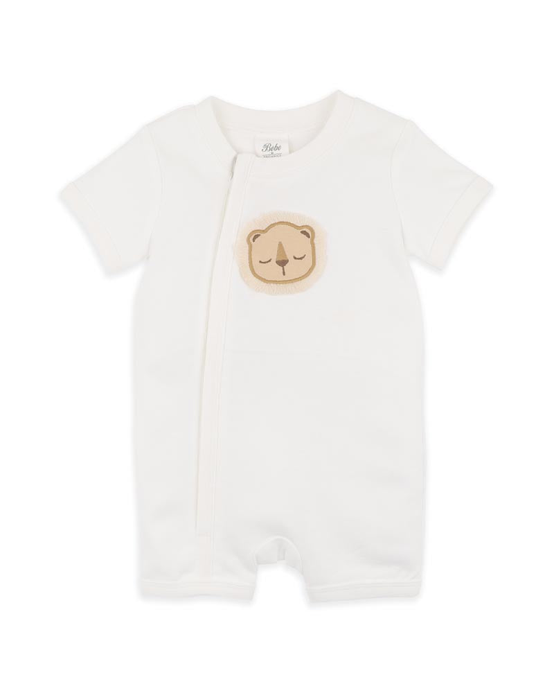 Billie Lion Organic SS Zipsuit