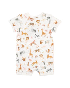 Billie Organic SS Zipsuit