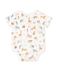 Billie Print Organic Bodysuit