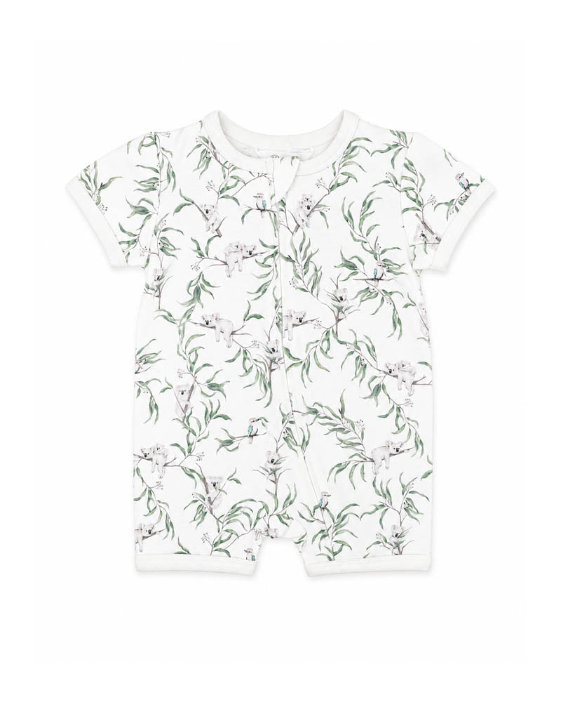 Taylor Organic SS Zip Romper