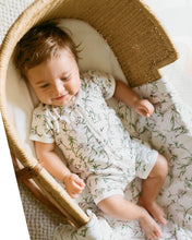 Load image into Gallery viewer, Taylor Organic SS Zip Romper