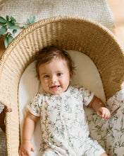 Load image into Gallery viewer, Taylor Organic SS Zip Romper