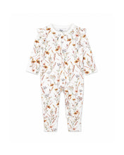 Load image into Gallery viewer, Taylor Organic Floral LS Zip Suit