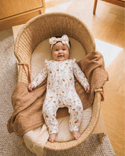Load image into Gallery viewer, Taylor Organic Floral LS Zip Suit