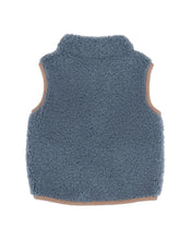 Load image into Gallery viewer, Blue Sherpa Vest