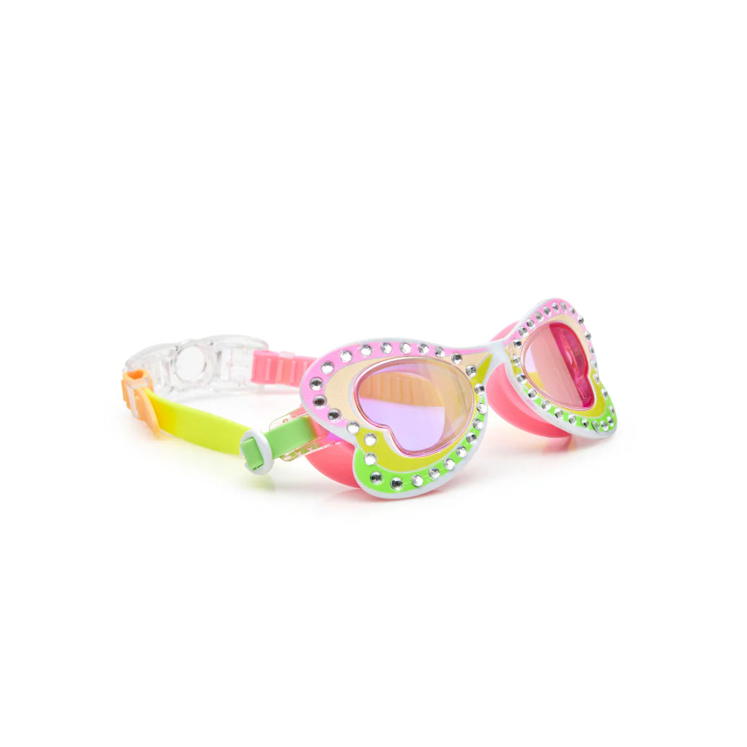5YRS+ Butterfly Pink Lemonade Swim Goggles