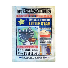 Load image into Gallery viewer, Nursery Rhymes Crinkly Cloth Book