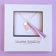 Load image into Gallery viewer, Pink Glitter Initial Necklace