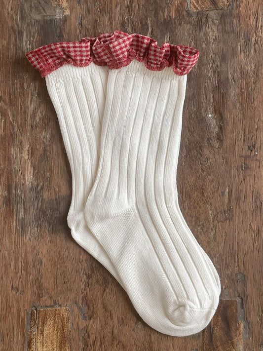 Red Christmas Socks