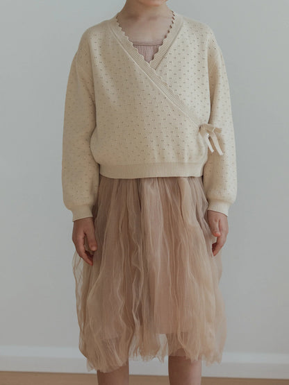 Wheat Wrap Cardigan