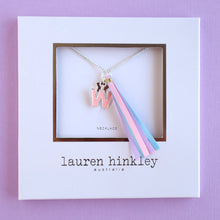 Load image into Gallery viewer, Pink Glitter Initial Necklace