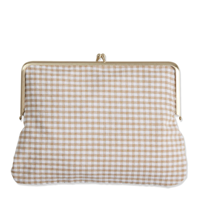 Everything Clutch | Signature | Biscotti Gingham