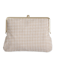 Load image into Gallery viewer, Everything Clutch | Signature | Biscotti Gingham